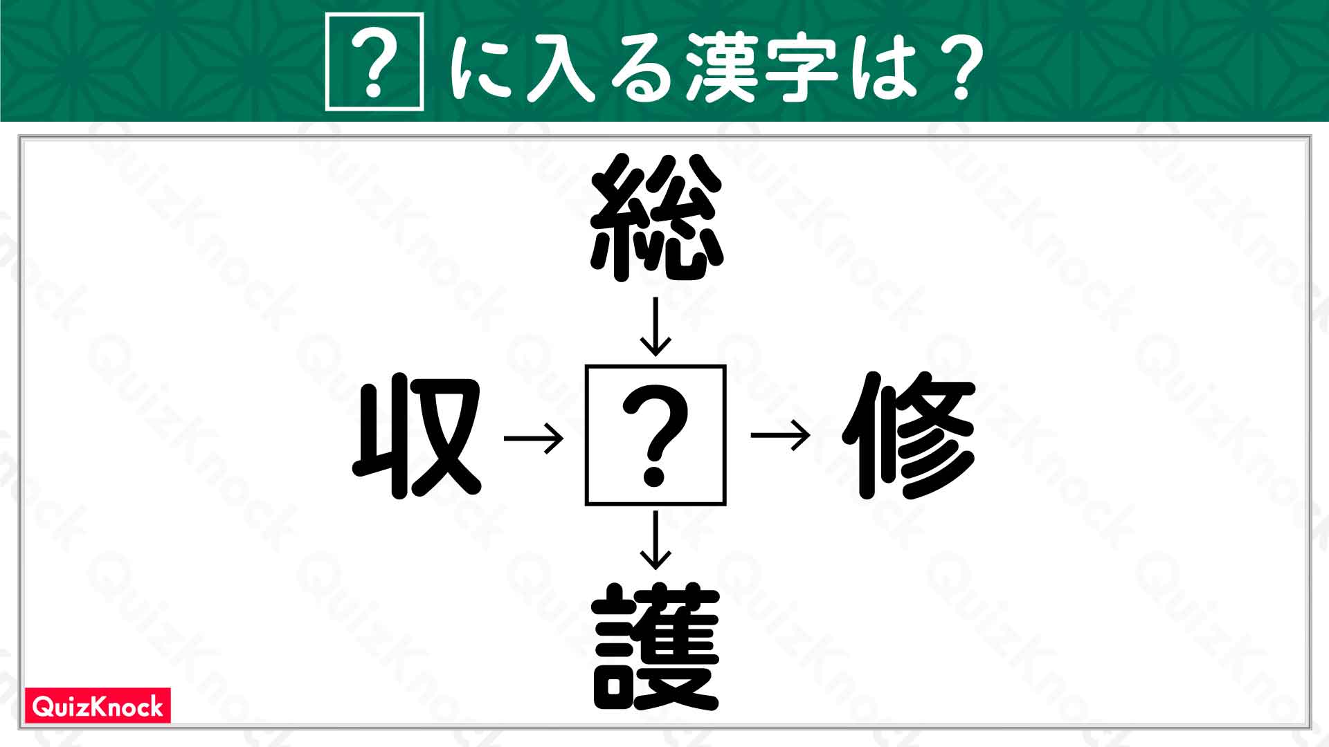 「？」に入る漢字はなに？和同開珎パズル187